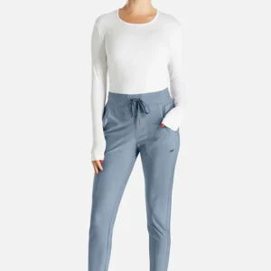 Women's Mid Rise Tapered Leg Drawstring Pant