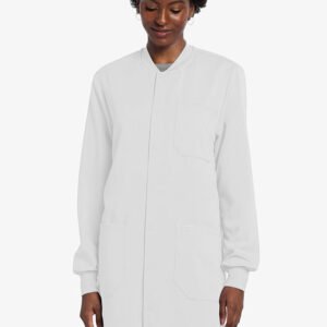 Unisex 40" Snap Front Lab Coat