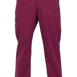 Men's Zip Fly Pull On Scrub Pant