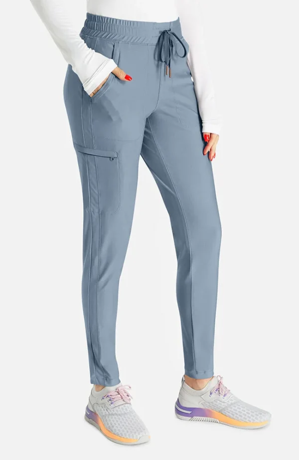 Women's Mid Rise Tapered Leg Drawstring Pant - Image 2