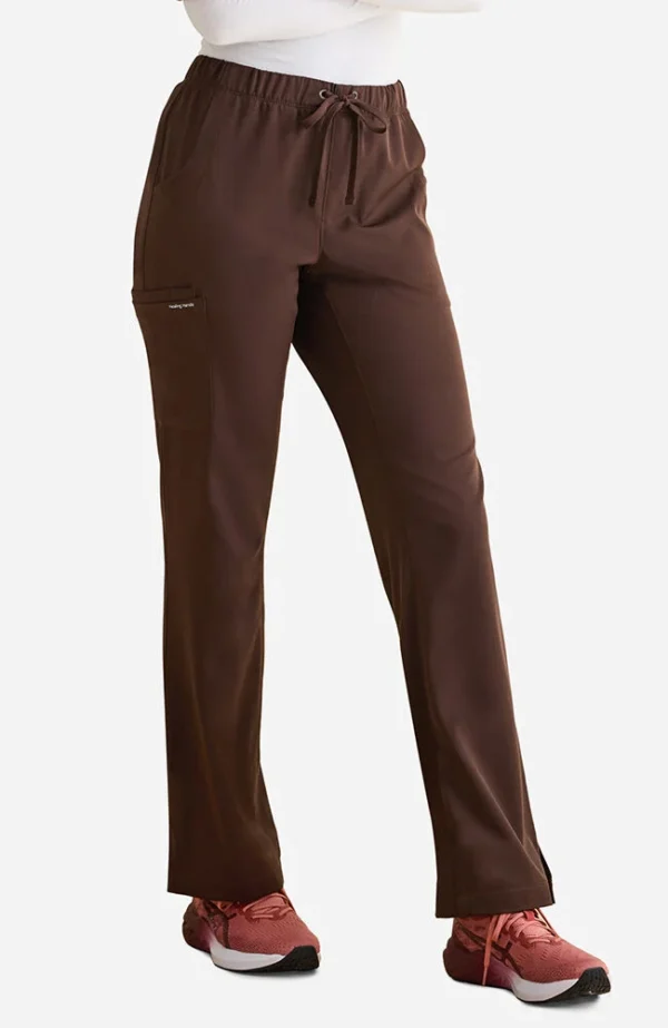 Women's Rebecca Drawstring Flare Scrub Pant - Image 3