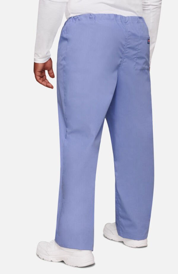 Unisex Drawstring Cargo Scrub Pant - Image 3
