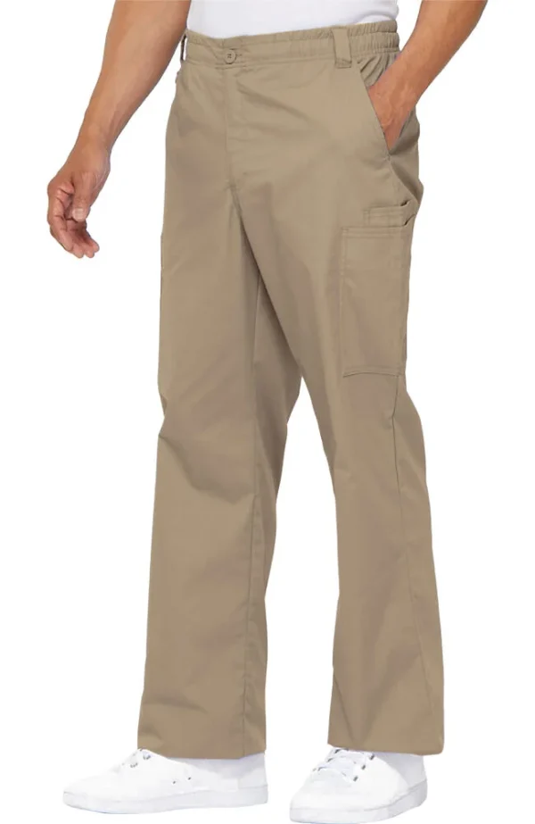 Men's Zip Fly Pull On Scrub Pant - Image 4
