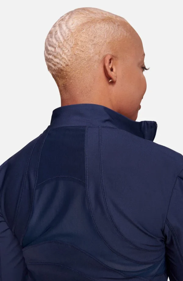 Women's Zip Front Scrub Jacket - Image 6
