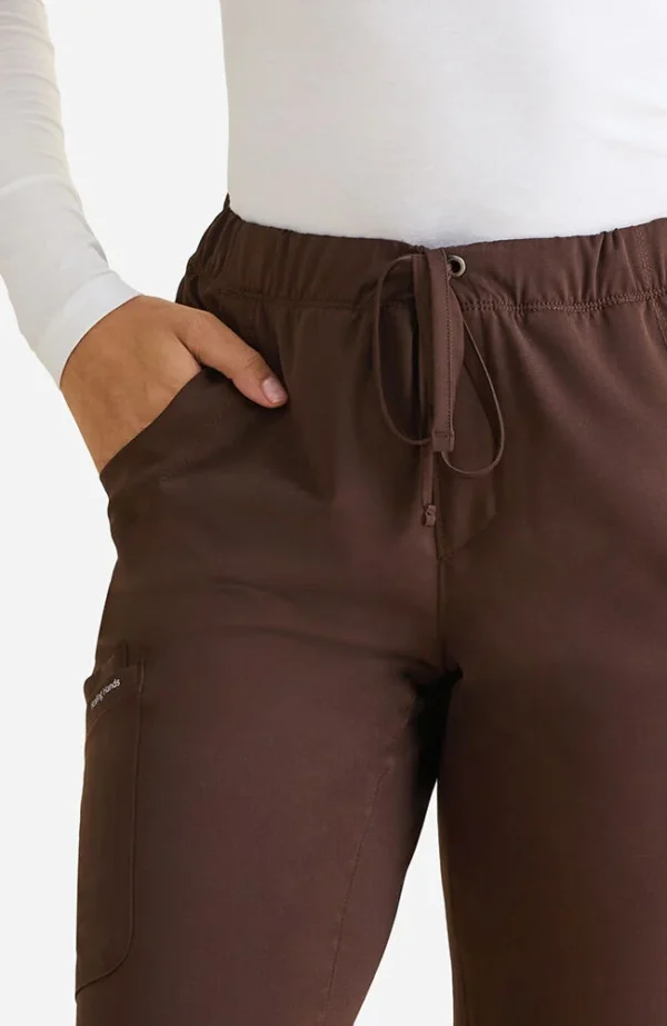 Women's Rebecca Drawstring Flare Scrub Pant - Image 6
