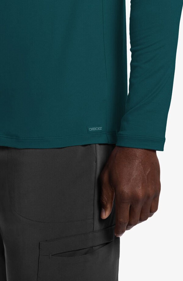 Men's Long Sleeve Underscrub Knit Tee - Image 7