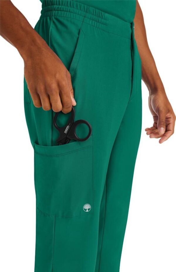 Men's Ryan Zip Fly Slim Fit Scrub Pant - Image 7