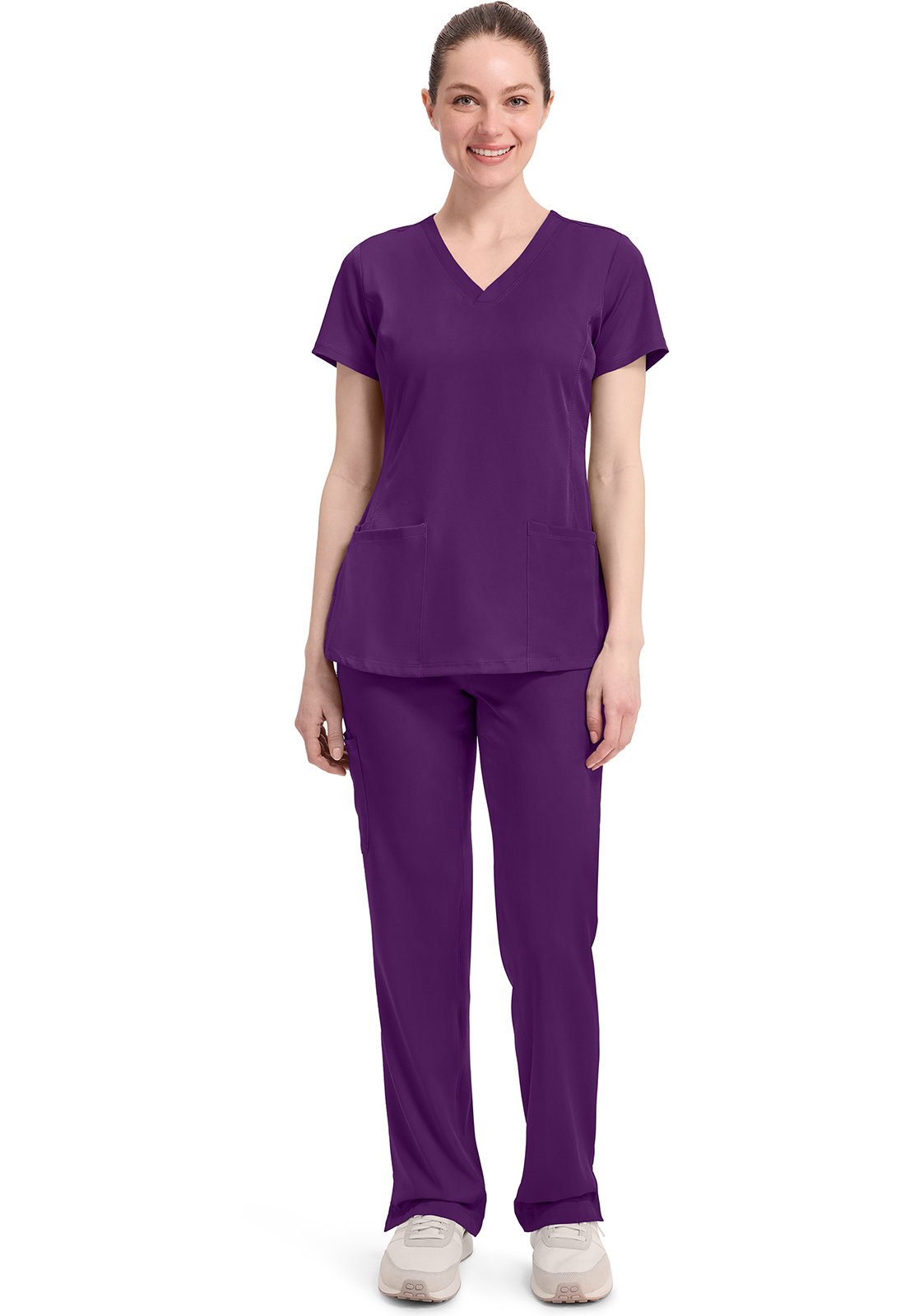 Women’s HH WORKS Monica Top & Rebecca Pant Scrub Set - Image 14